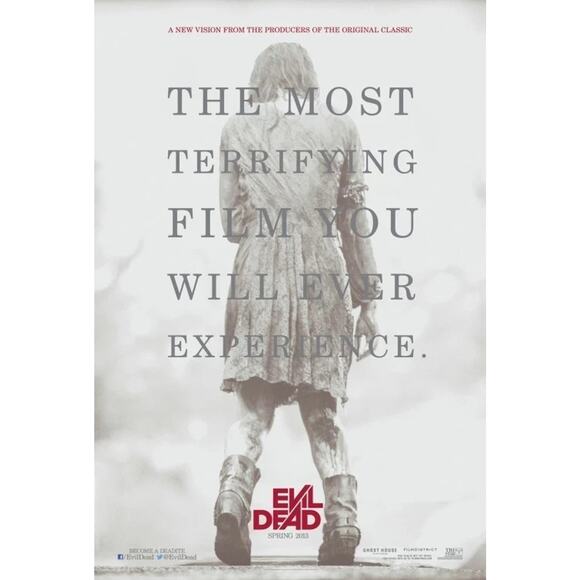 EVIL DEAD DS ROLLED ORIGINAL ONE SHEET MOVIE POSTER JANE LEVY (2013) - Picture 1 of 1